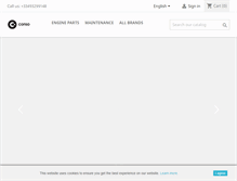 Tablet Screenshot of conso-shop.com